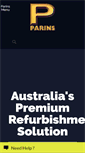 Mobile Screenshot of parins.com.au